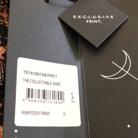 The Fifth Label Rhapsody Maxi split Skirt NEW Sz S - Picture 6 of 7